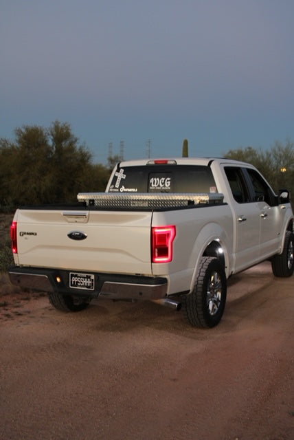 White 12 inch WCG sticker