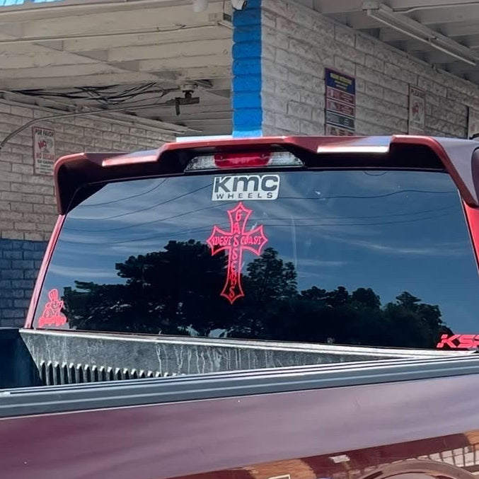 "HAVE FAITH"  12 inch WCG sticker