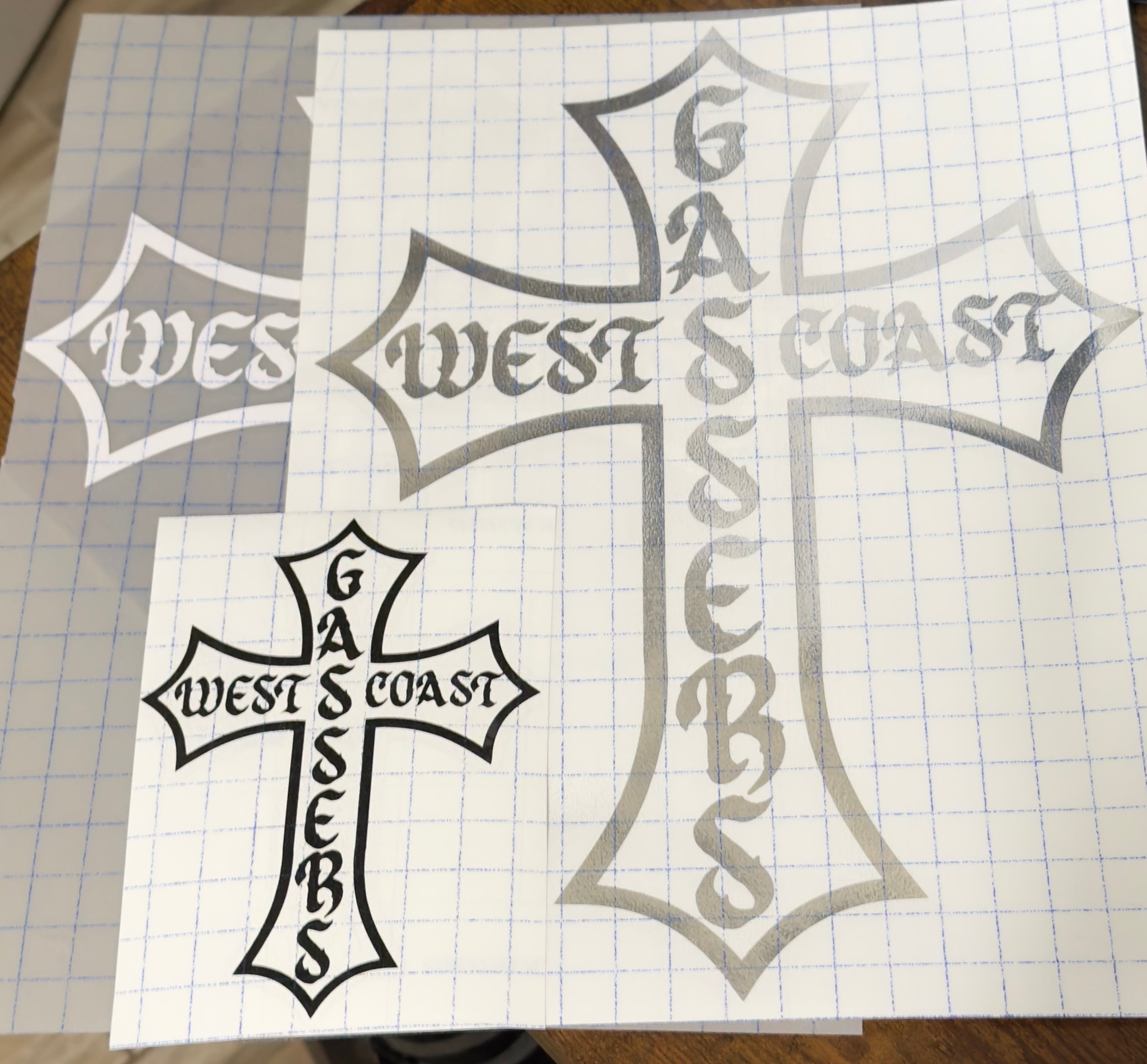 "HAVE FAITH"  12 inch WCG sticker