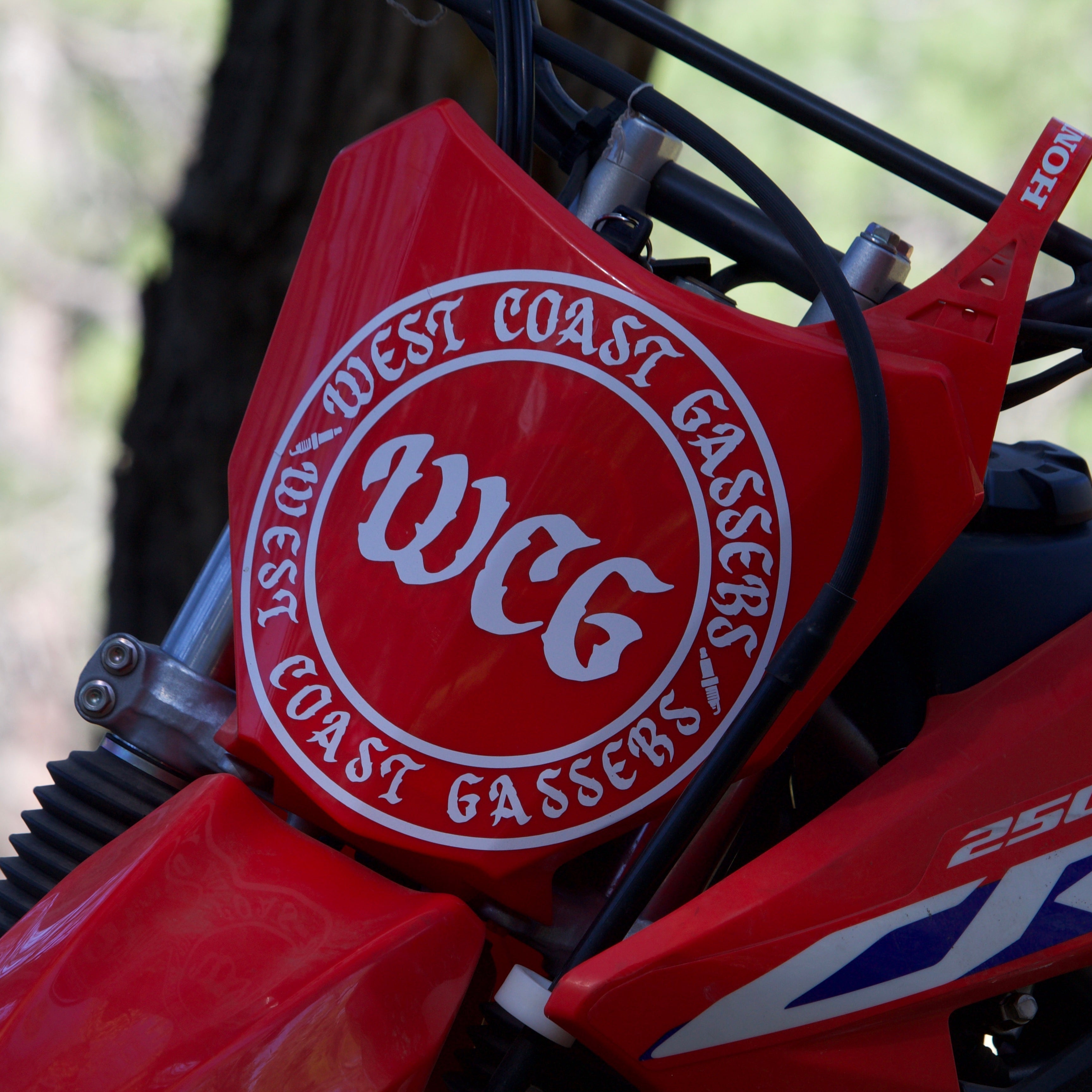 "Circling the WEST COAST" 9 inch WCG sticker